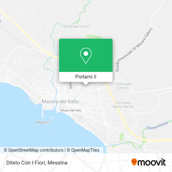 Mappa Ditelo Con I Fiori