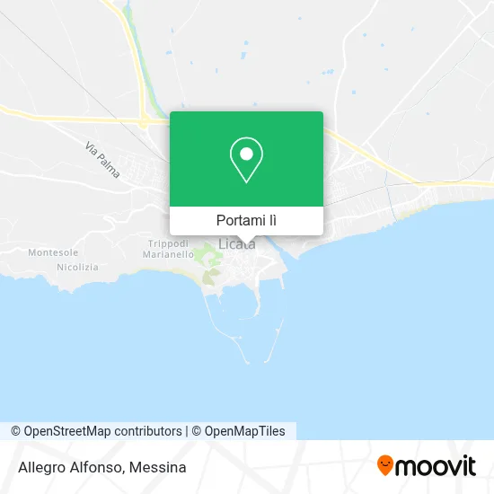 Mappa Allegro Alfonso