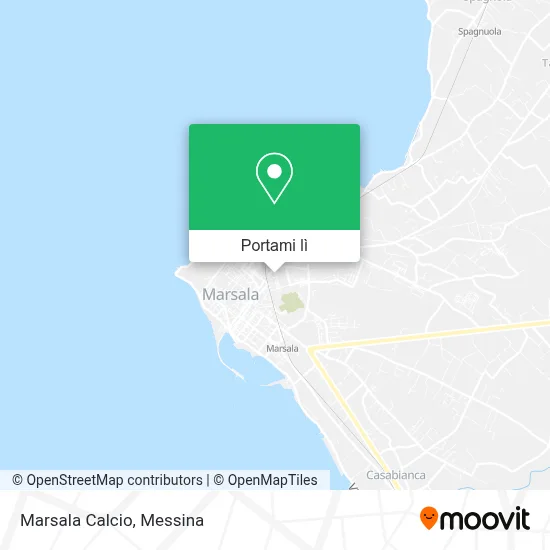 Mappa Marsala Calcio