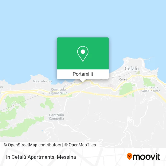Mappa In Cefalù Apartments