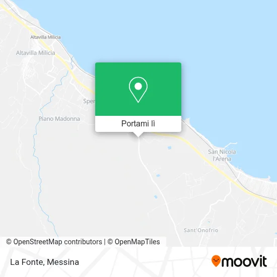 Mappa La Fonte