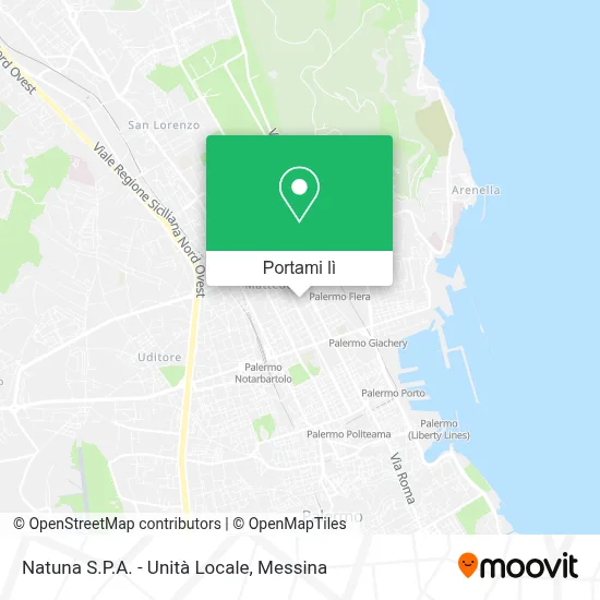 Mappa Natuna S.P.A. - Unità Locale