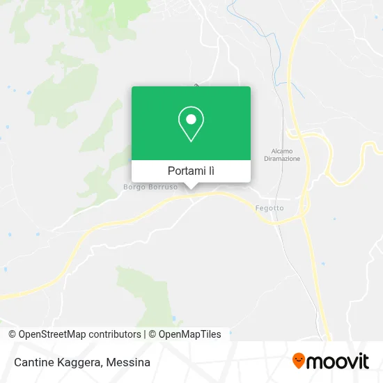 Mappa Cantine Kaggera