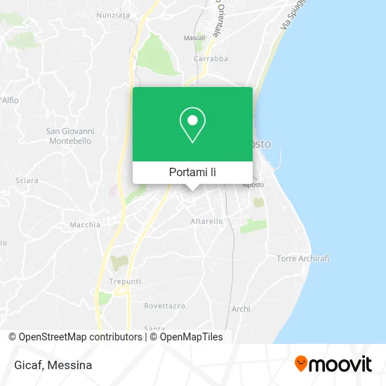 Mappa Gicaf