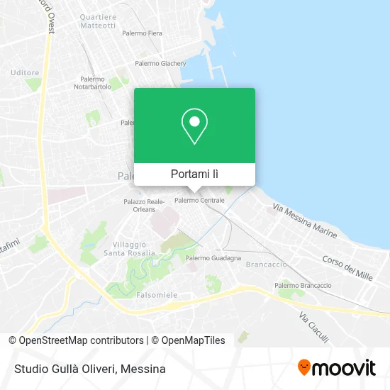 Mappa Studio Gullà Oliveri