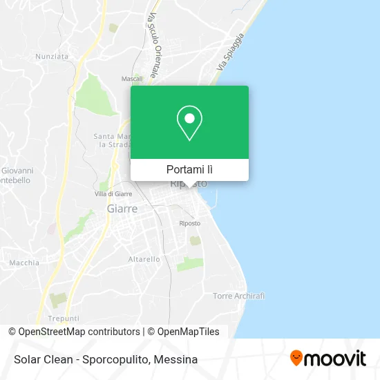 Mappa Solar Clean - Sporcopulito
