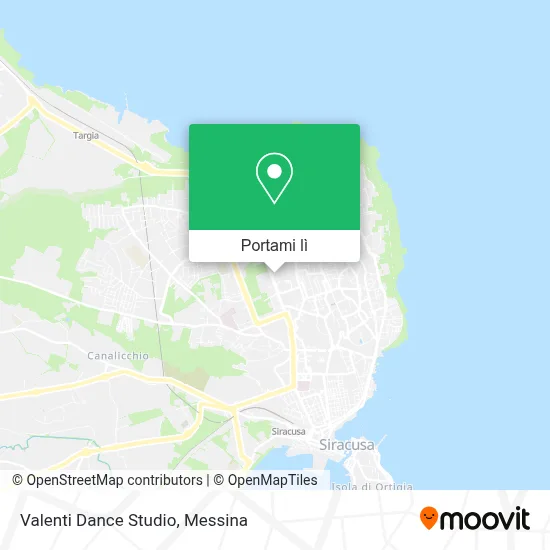 Mappa Valenti Dance Studio