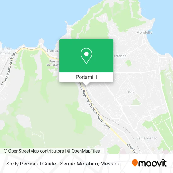 Mappa Sicily Personal Guide - Sergio Morabito