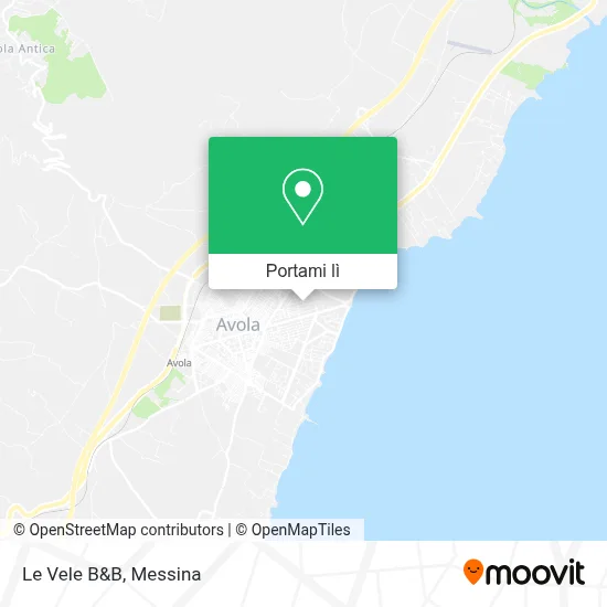 Mappa Le Vele B&B