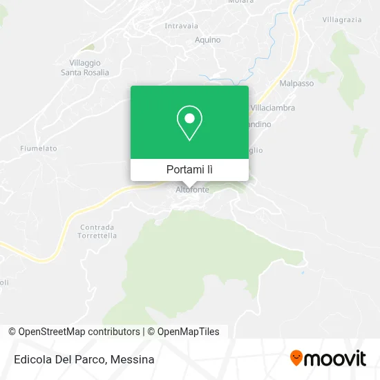 Mappa Edicola Del Parco