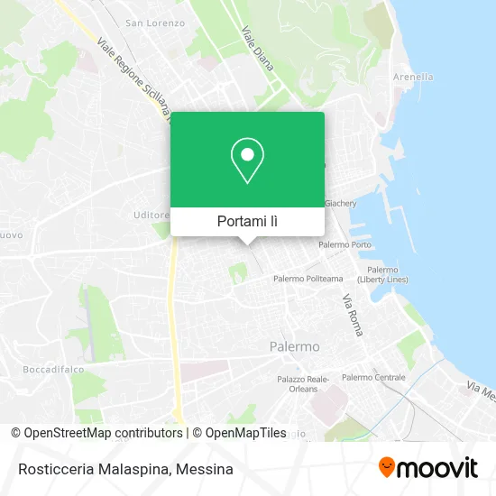 Mappa Rosticceria Malaspina