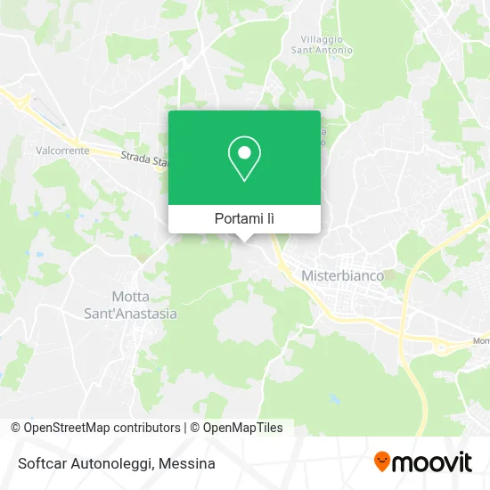Mappa Softcar Autonoleggi