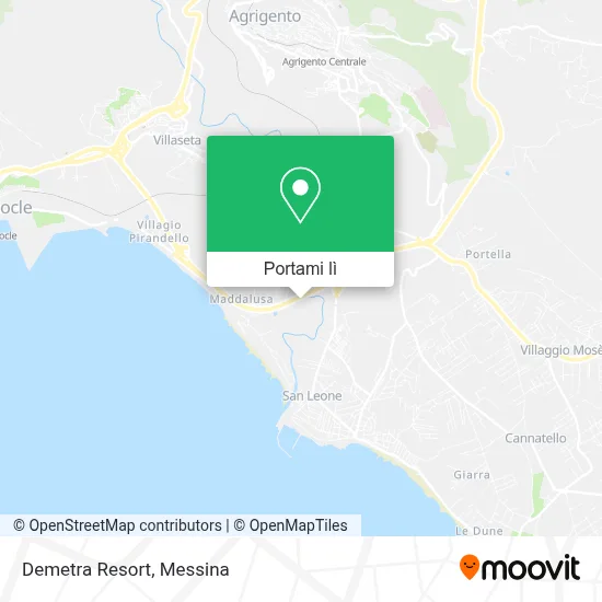 Mappa Demetra Resort
