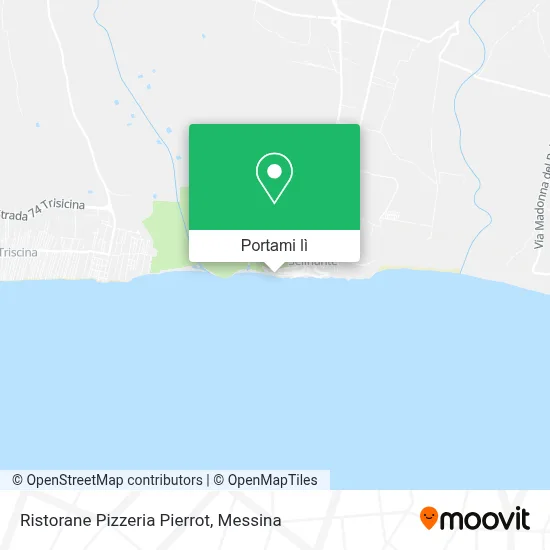Mappa Ristorane Pizzeria Pierrot