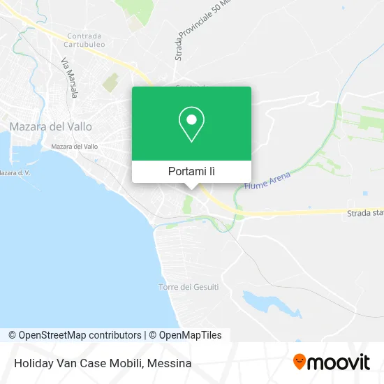 Mappa Holiday Van Case Mobili