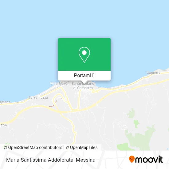 Mappa Maria Santissima Addolorata