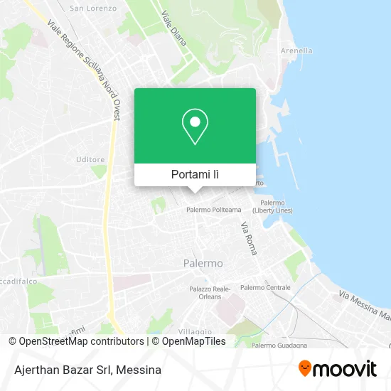 Mappa Ajerthan Bazar Srl