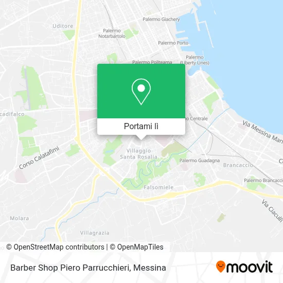 Mappa Barber Shop Piero Parrucchieri