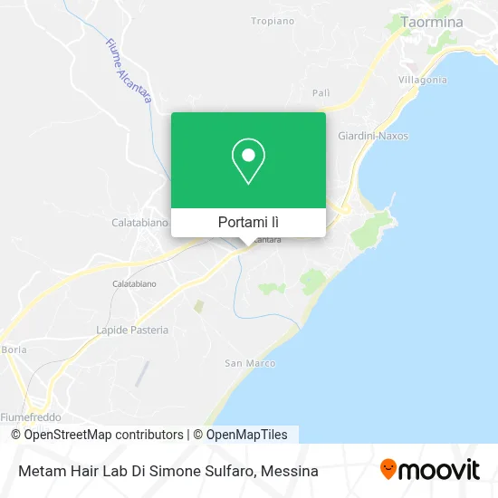 Mappa Metam Hair Lab Di Simone Sulfaro