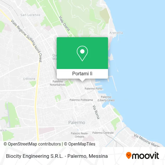 Mappa Biocity Engineering S.R.L. - Palermo