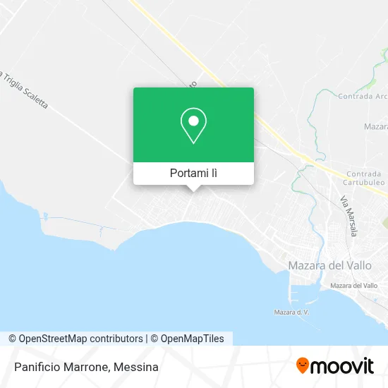 Mappa Panificio Marrone