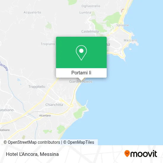 Mappa Hotel L'Ancora