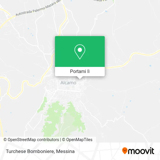 Mappa Turchese Bomboniere