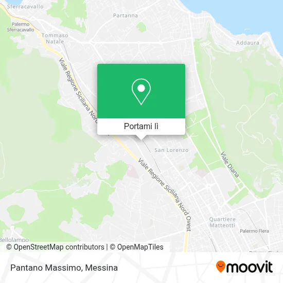 Mappa Pantano Massimo