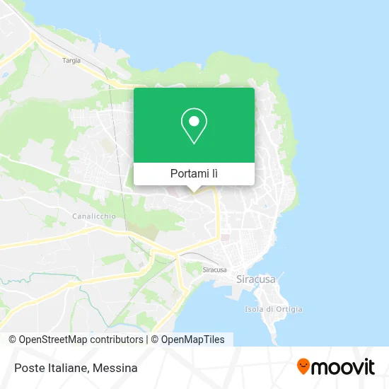 Mappa Poste Italiane
