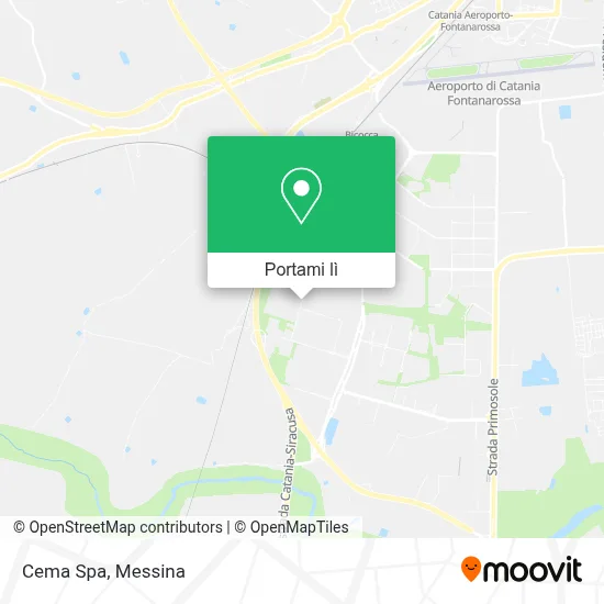 Mappa Cema Spa