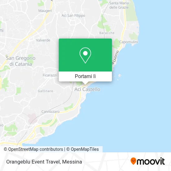 Mappa Orangeblu Event Travel