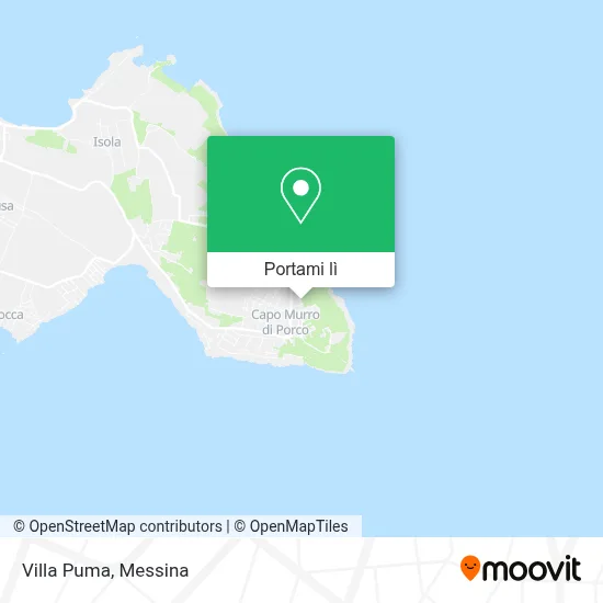 Mappa Villa Puma