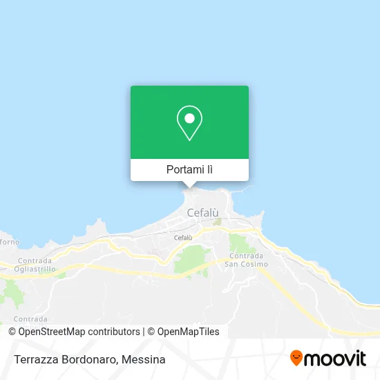 Mappa Terrazza Bordonaro