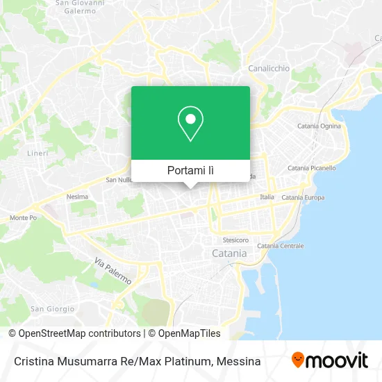 Mappa Cristina Musumarra Re / Max Platinum