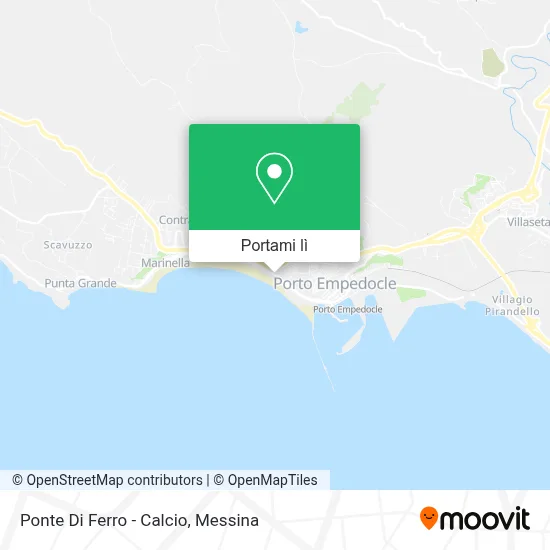 Mappa Ponte Di Ferro - Calcio