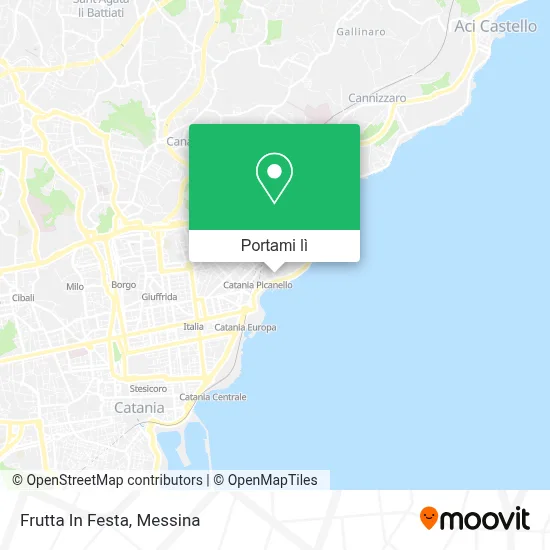 Mappa Frutta In Festa
