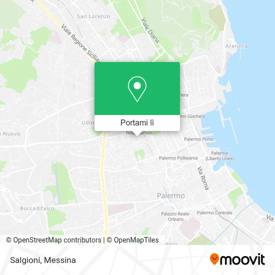 Mappa Salgioni