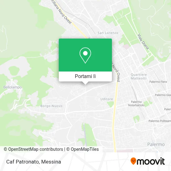 Mappa Caf Patronato