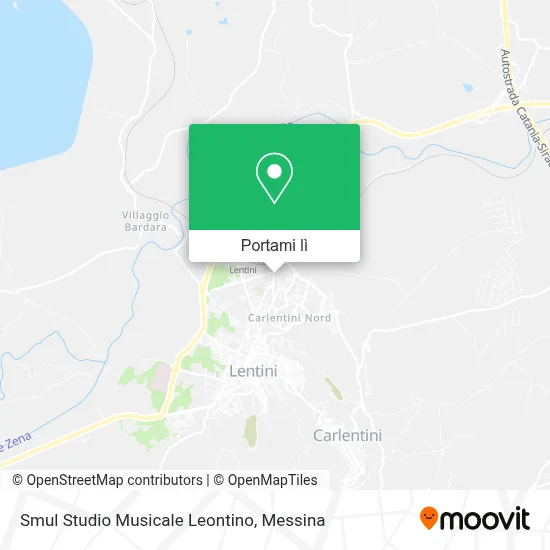 Mappa Smul Studio Musicale Leontino
