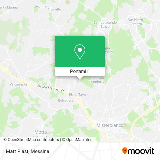 Mappa Matt Plast