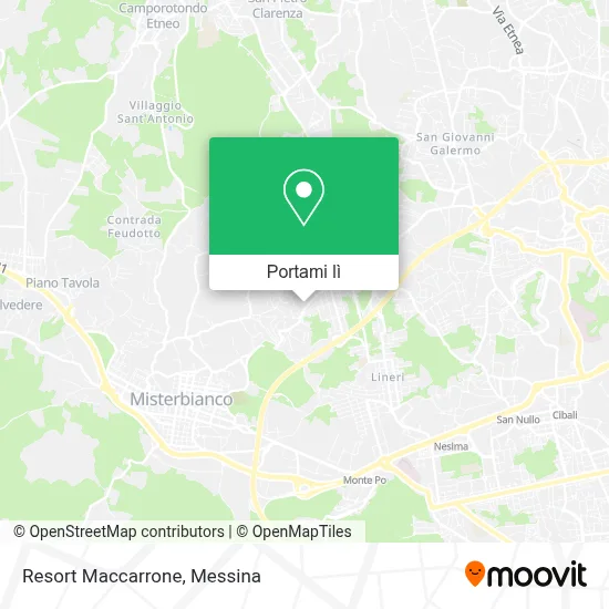Mappa Resort Maccarrone