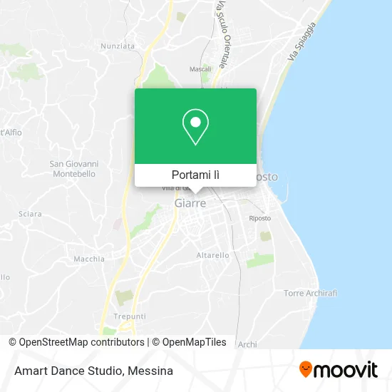 Mappa Amart Dance Studio