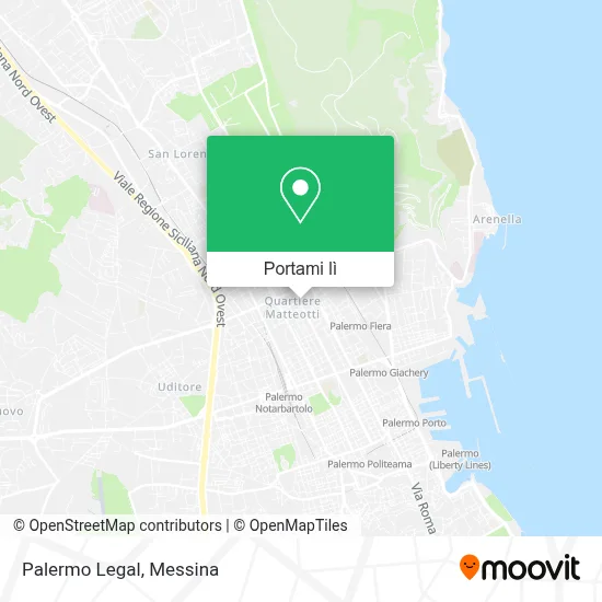 Mappa Palermo Legal