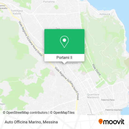 Mappa Auto Officina Marino