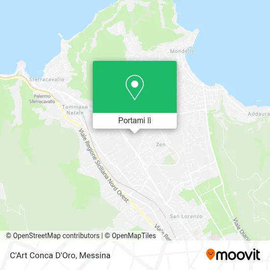 Mappa C'Art Conca D'Oro