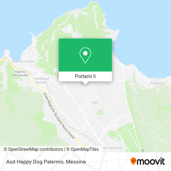 Mappa Asd Happy Dog  Palermo