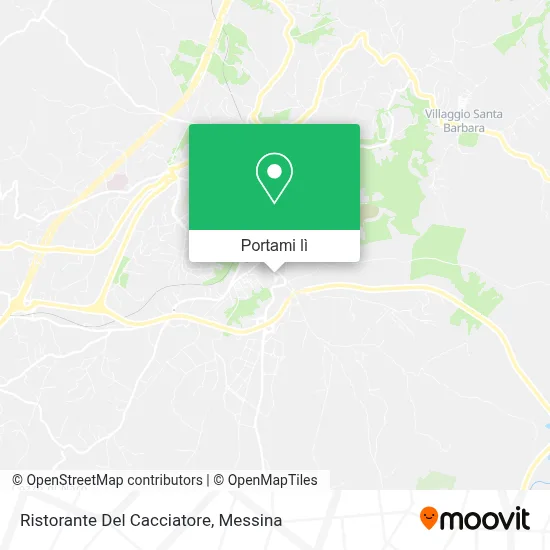 Mappa Ristorante Del Cacciatore