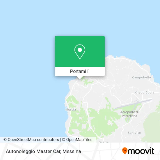 Mappa Autonoleggio Master Car