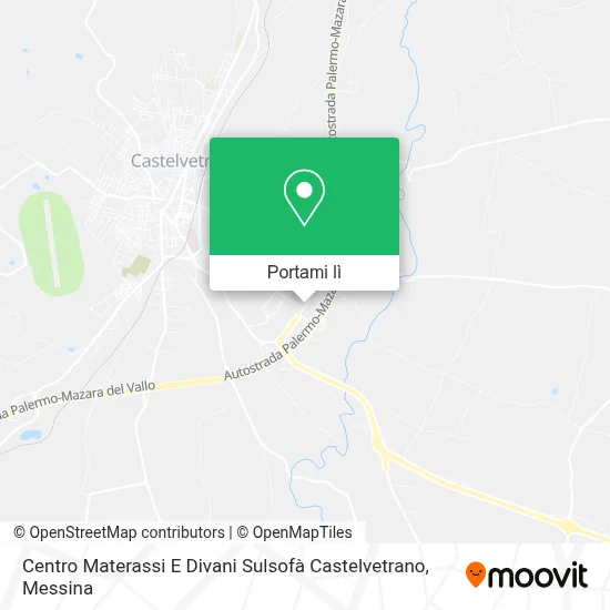 Mappa Centro Materassi E Divani Sulsofà Castelvetrano
