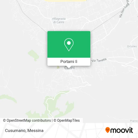 Mappa Cusumano